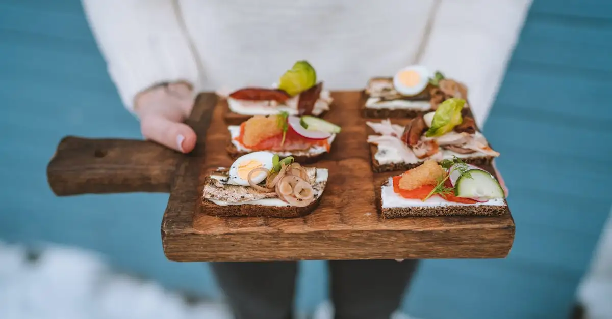 Gezonde vleeswaren op brood